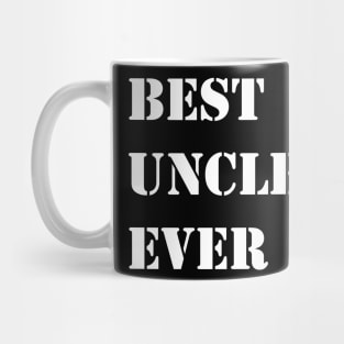 Best Uncle Ever Mug